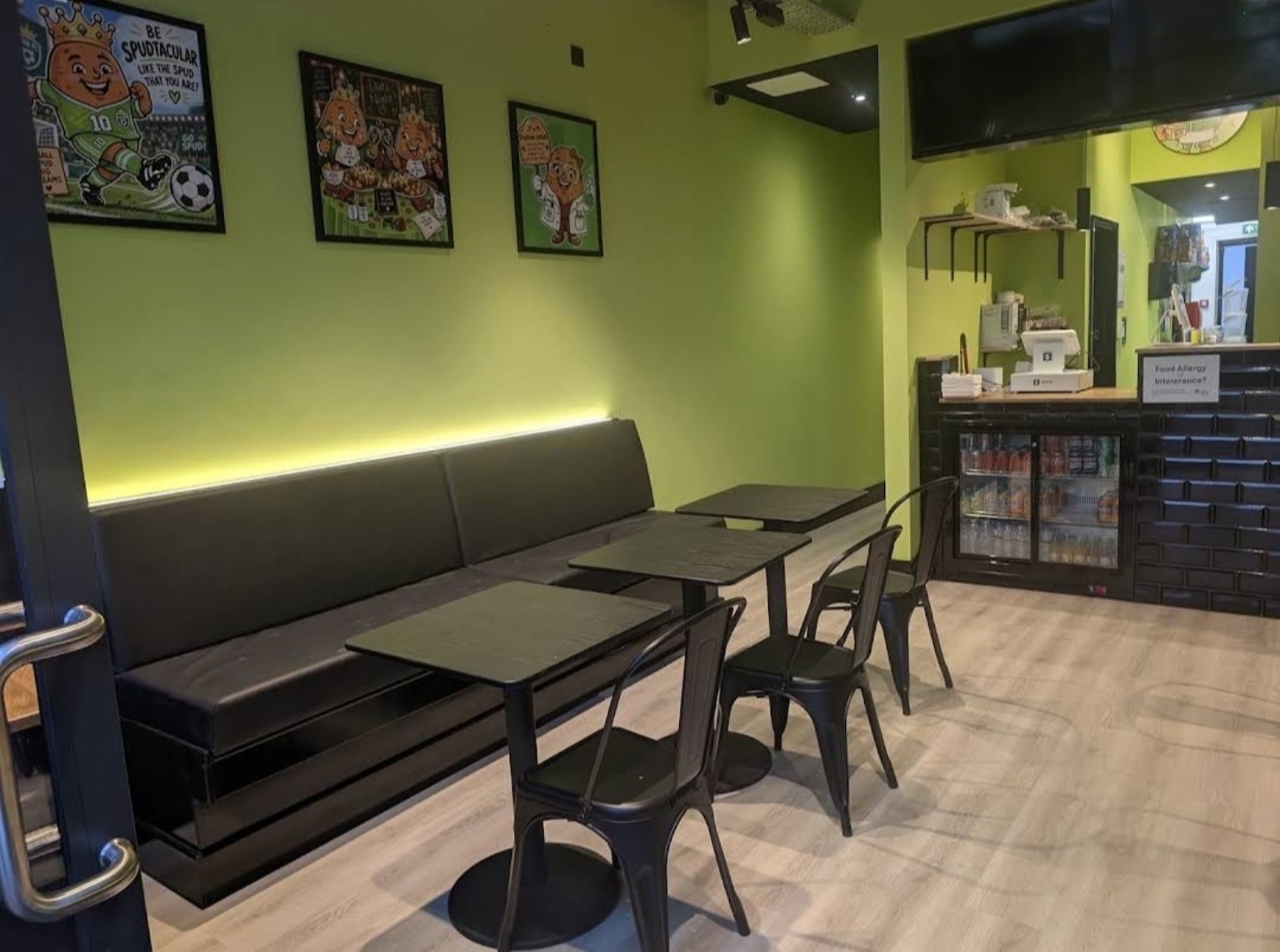 Spud Box dining area